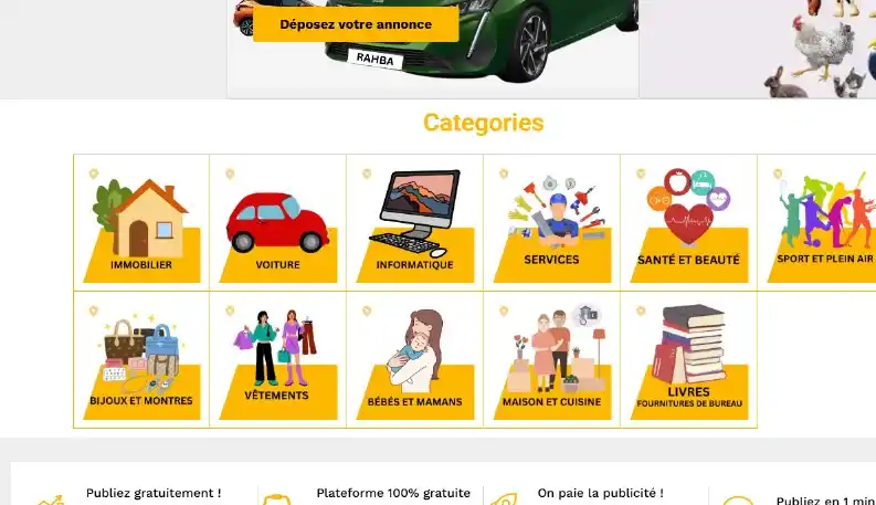 Rahba Online – Market place Tunisie