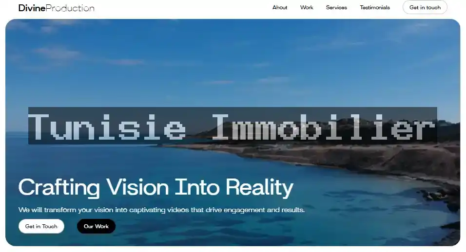 Tunisie Immobilier acheter maison tunisie