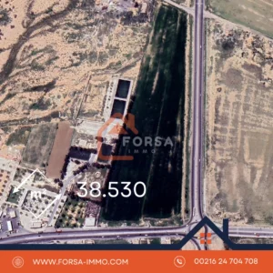 38530 متر تفتح على الشارع الرئيسي